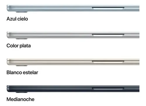 Macbook Air 15 M5 10 Cpu 10 Gpu 16 Ram 512gb Medianoche