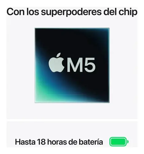 MacBook Air 15 M5 10CPU 10GPU 24 GB 1TB Medianoche