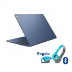 NOTEBOOK LENOVO IDEAPAD 15AMN7 RYZEN 5 7520U 8GB DDR5  15.6" AZUL +REGALO AURICULAR