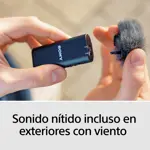Microfono Inalambrico Bluetooth para Camara Sony ECM-W2BT