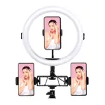 Aro de Luz Gadnic con Soporte para 3 Dispositivos