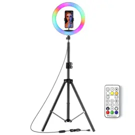 Aro Iluminador Led Rgb 25Cm 10