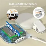 Luz LED Portátil para Selfies y Videoconferencias white