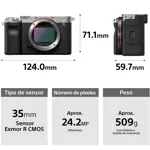 Camara Digital Mirrorless Sony ILCE-7C A7C A7 C