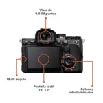 Cámara Digital Mirrorless Sony Full Frame ILCE-7RM6 A7RVI (Solo body)