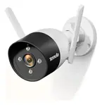 Cámara De Seguridad Tenda Ct6 2k Wi-fi Exterior Alarma