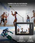 Camara De Accion AKASO Brave 7 20MP 4K30 IPX8 Deportiva Doble Pantalla
