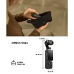 Camara DJI Osmo Pocket 4 Combo Estandar Estabilizacion 3 Ejes Pantalla 2 107GB 