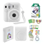 Cámara instantánea Fujifilm Instax Mini 12 con funda y 20 películas