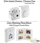 Cámara instantánea Fujifilm Instax Mini 12 con funda y 20 películas