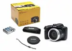 Cámara digital Kodak AZ401BK con zoom 40X OIS de 3 pulgadas, paquete LCD