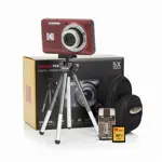 Cámara digital Kodak PIXPRO FZ55 128 GB Kit de tarjeta SD