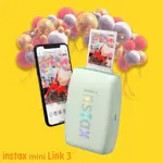 Impresora Fujifilm Instax Mini Link 3, paquete de color verde salvia