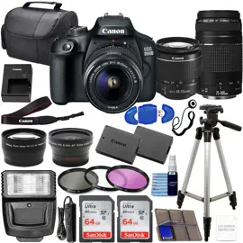Cámara Dslr  Eos 2000D Kit Con Lent...