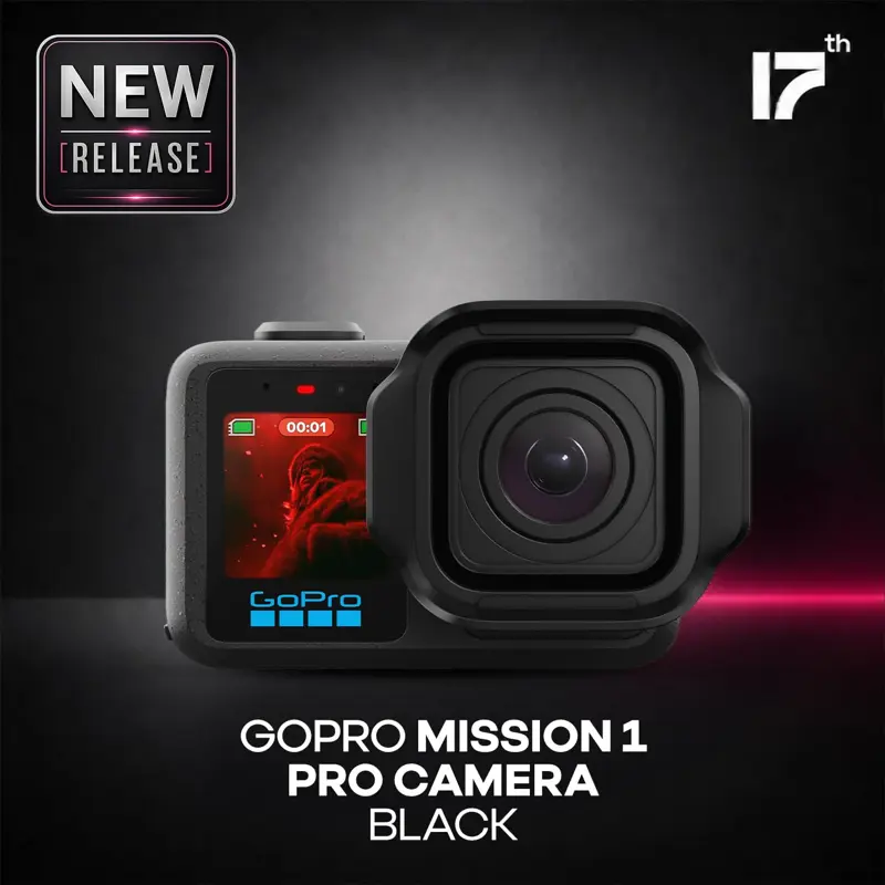 Cámara de video GoPro Mission 1 Pro 8K 50MP (Negro) Kit
