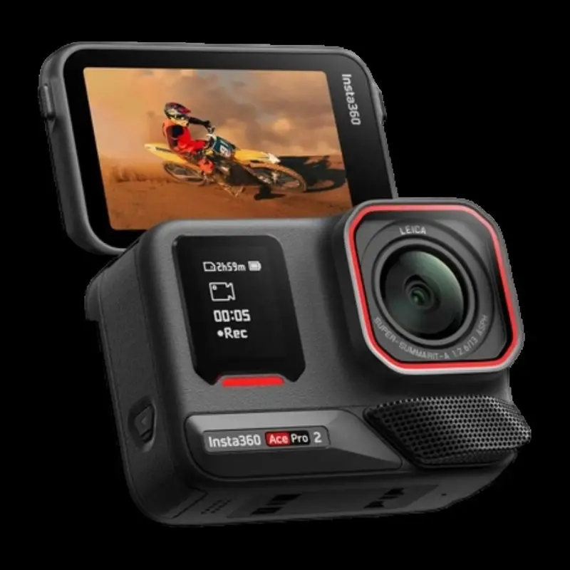 Insta360 Ace Pro 2 Motorcycle Bundle Midnight Black