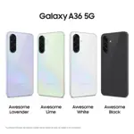 Celular Galaxy A36 - 256GB, 8GB RAM, Pantalla 6.7" Super AMOLED, 5G, Blanco