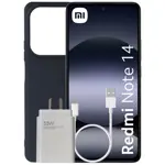 Celular Redmi Note 14 - 6.67" 6/128GB Amoled 120Hz, 108MP, Negro XIAOMI