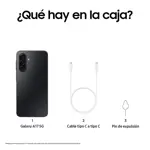 Celular Galaxy A17 - 256GB, 8GB RAM, Pantalla 6.7" Super AMOLED, 5G, Negro