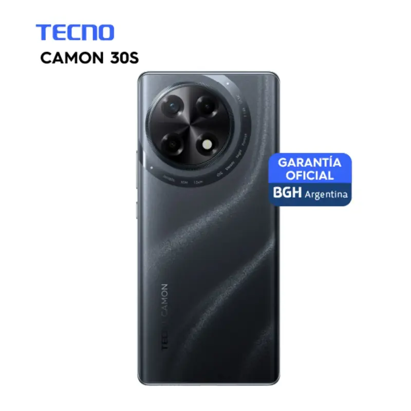 Tecno Camon 30s 128 + 6gb Celestial Black
