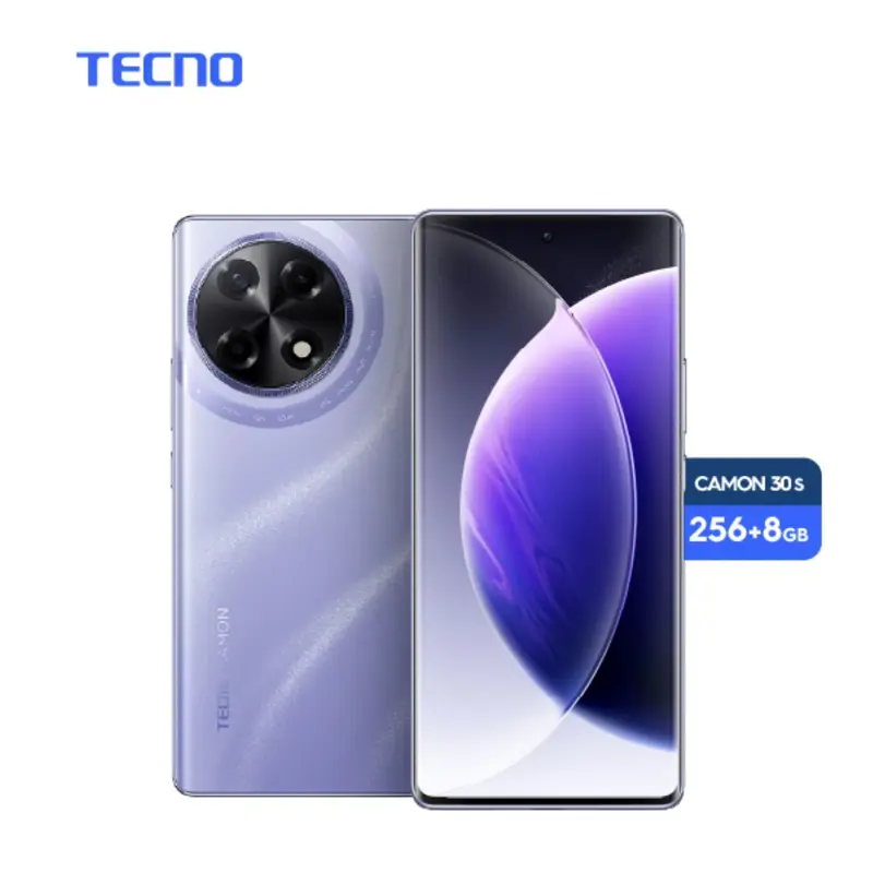 Tecno Camon 30s 256 + 8gb Nebula Violet