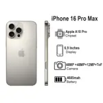 Apple iPhone 16 Pro Max 512GB 6.7 Pulgadas