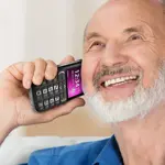 Teléfono BLU JOY 2.4 Dual SIM desbloqueado de fábrica negro