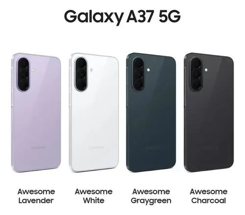Celular Samsung Galaxy A37 5G 256/8GB Awesome Graygreen