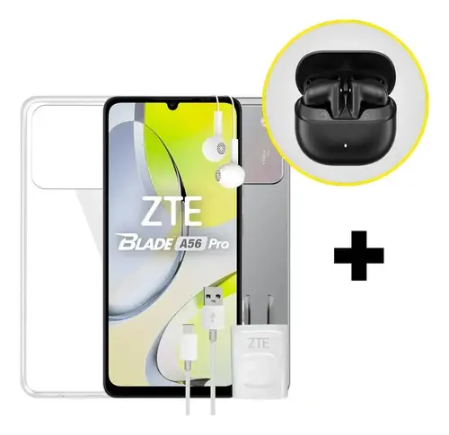 Combo Celular Zte Blade A56 Pro 128/4gb + Auriculares Havit