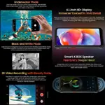 Smartphone Resistente Blackview 8GB 128GB Cámara 13MP 