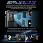 Smartphone HOTWAV Cyber 15 256GB 200MP Resistente Knight Black 10PCS Screen Film