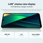 Teléfono inteligente Xiaomi Poco C75 4G LTE GSM 256 GB+8 GB RAM 50 MP
