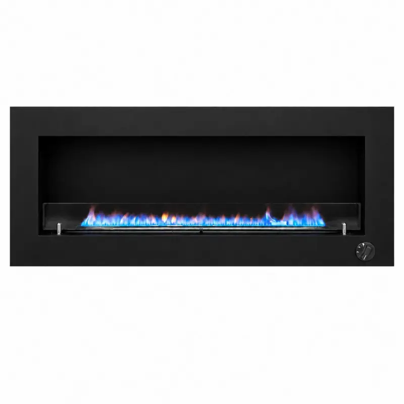 Chimenea moderna Calden Paris TB embutir 120 cm