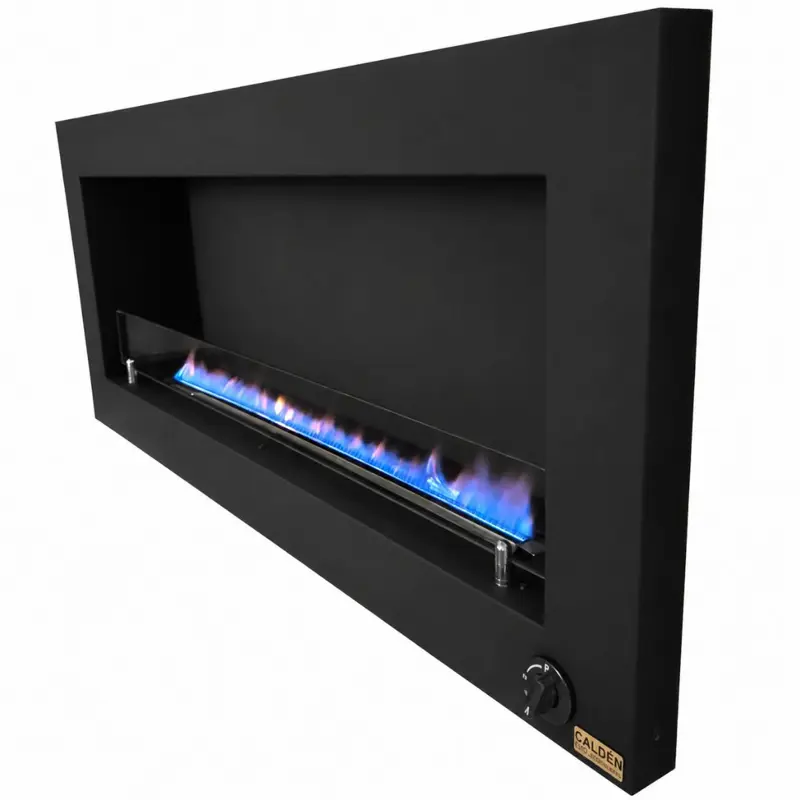 Chimenea moderna Calden Paris TB embutir 120 cm
