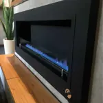 Chimenea moderna Calden Paris TB colgar 120 cm