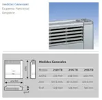Estufa Emege Euro 2120 TB 2000Kcal Multigas