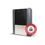 Calefactor Coppens 3000kcal Sin Tiraje Peltre Acero Multigas