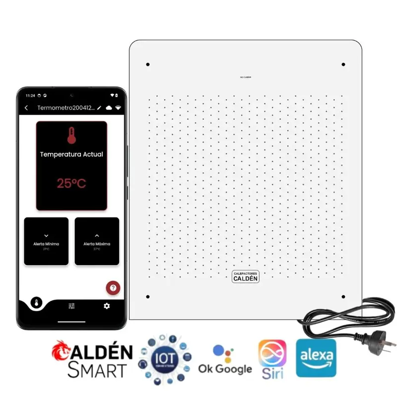 Panel Calden 750 Watt con Termostato Smart