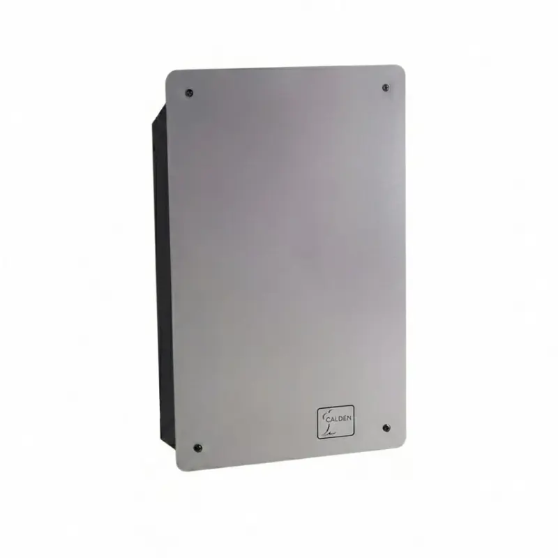 Vitro convector Calden 2000 Watt Acero Inoxidable