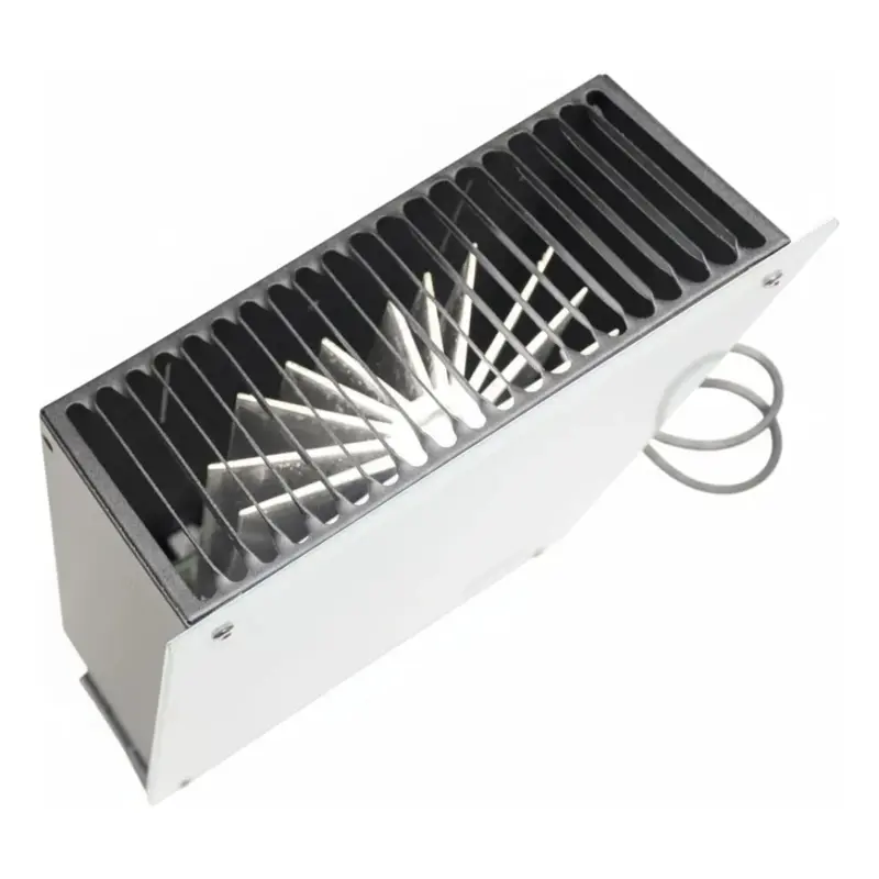 Vitro convector Calden 2000 Watt Acero Inoxidable con Termostato Smart