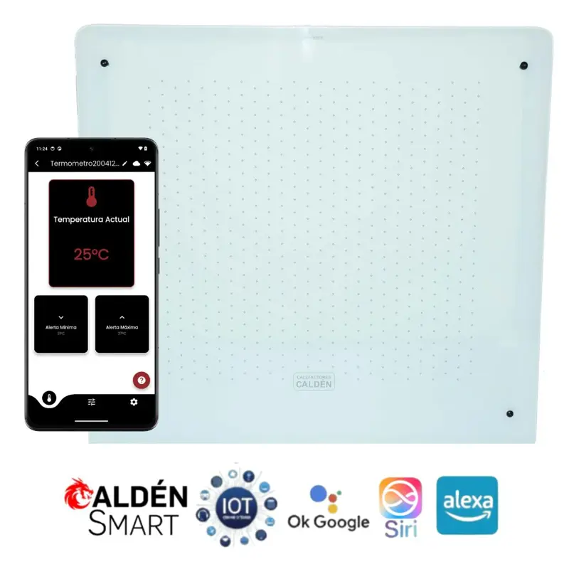 Vitro convector Calden 5000 Kcal con Termostato Smart