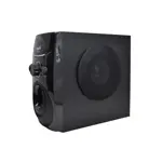 Parlante multimedia 2.1 con luces led, radio FM, Bluetooth, MP3 y lector de tarjetas Nisuta NSPAM21L