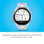 Reloj inteligente Garmin Forerunner® 965 con pantalla AMOLED
