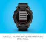 Reloj inteligente Garmin fenix 7 Pro Sapphire Solar Multisport GPS