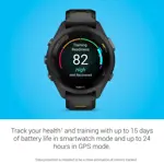 Reloj inteligente Garmin Forerunner 265S Running 42 mm negro/amarillo