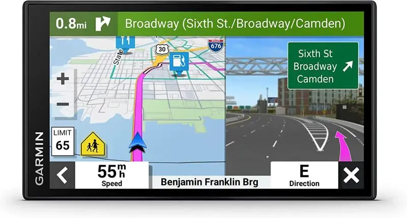GPS Garmin DriveSmart 66 RENOVADO para coche con pantalla de cristal de 6 pulgadas