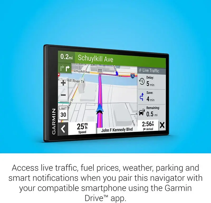 GPS Garmin DriveSmart 66 RENOVADO para coche con pantalla de cristal de 6 pulgadas