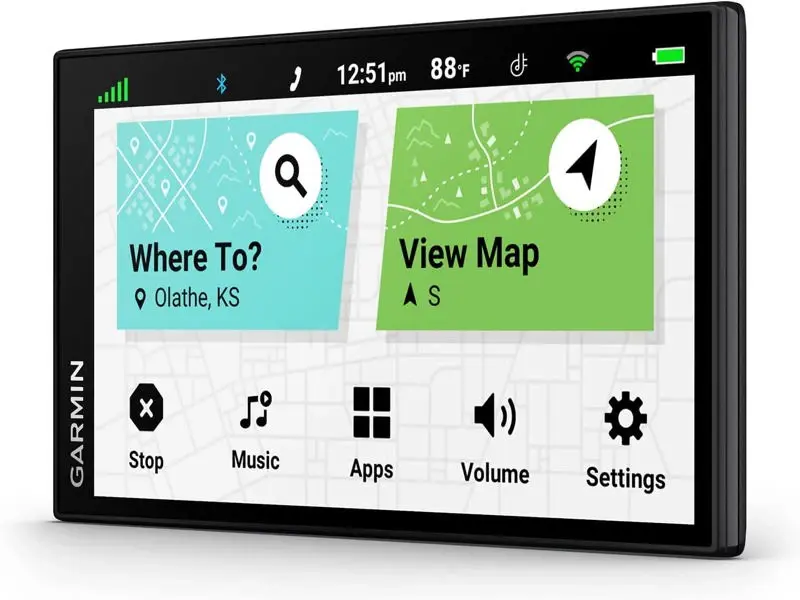 GPS Garmin DriveSmart 66 RENOVADO para coche con pantalla de cristal de 6 pulgadas