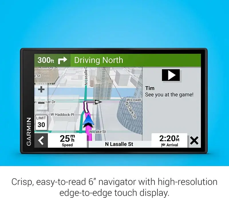 GPS Garmin DriveSmart 66 RENOVADO para coche con pantalla de cristal de 6 pulgadas