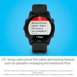 Reloj inteligente Garmin Forerunner 945 LTE GPS Running negro